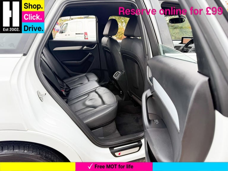 2012 Audi Q3 2.0 TFSI S line SUV 5dr Petrol Manual quattro Euro 5 (s/s) (170 ps) ESTATE Petrol Ma...
