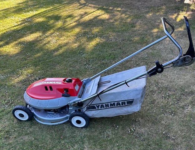 Yanmar 19”cut alloy deck commercial grade lawnmower serviced VGC