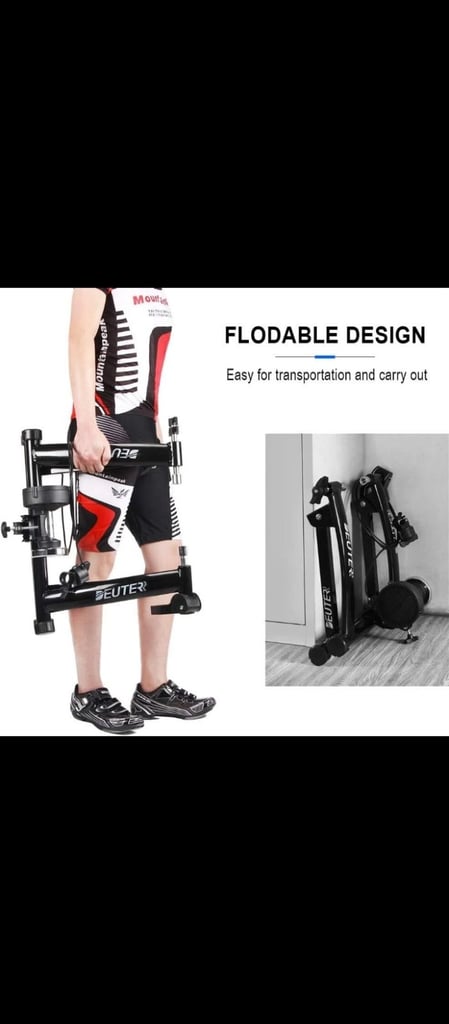 Indoor cycling trainer for all bikes 26 and 29 inches and 700c wheels