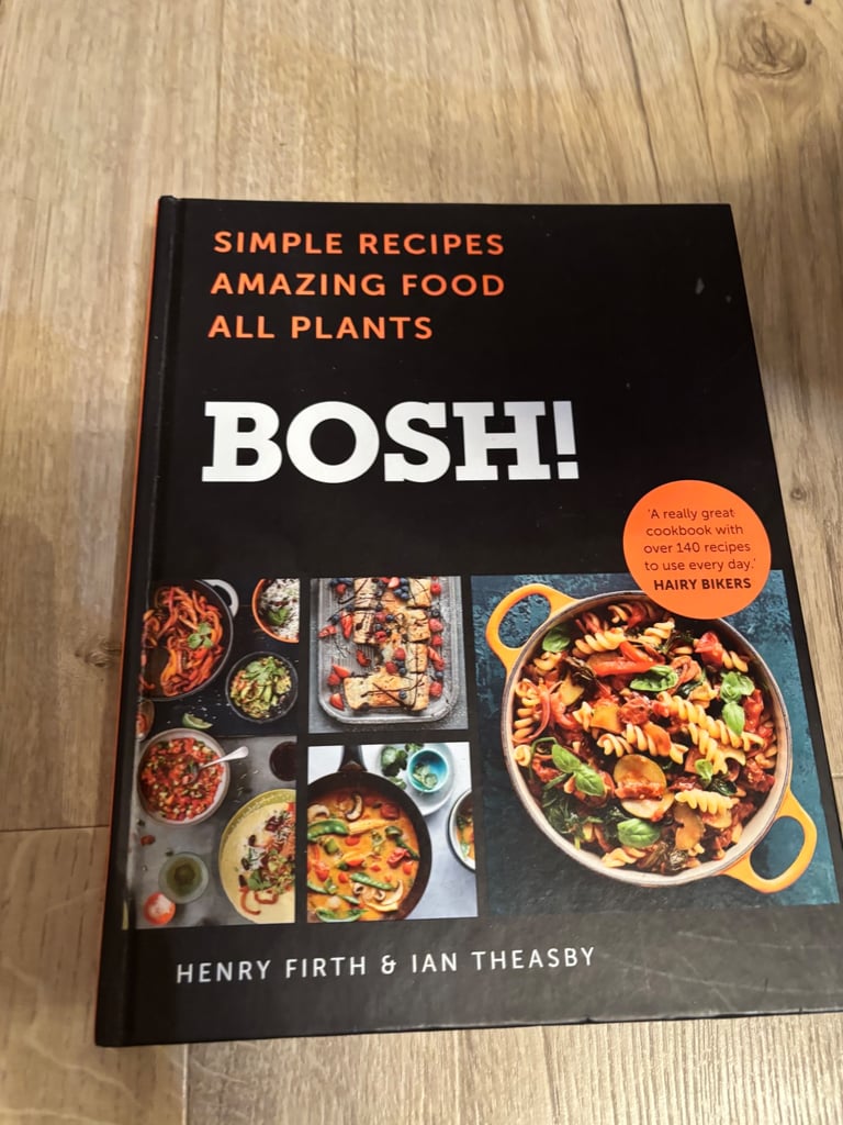 Bosh (plant based recipes), hard back book