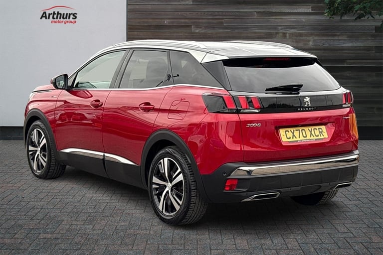 2020 Peugeot 3008 1.6 Hybrid4 300 GT Line 5dr e-EAT8 HATCHBACK PETROL/ELECTRIC Manual