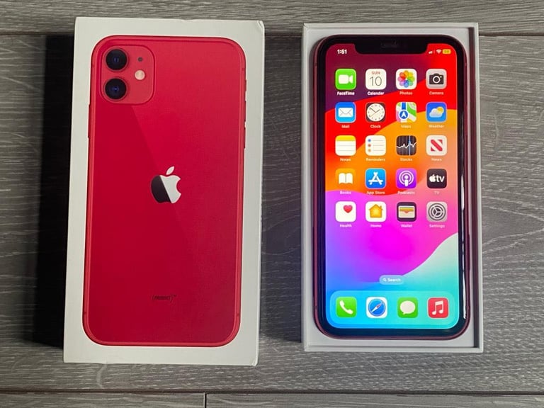 image for Product Red iPhone 11 - Like New !!