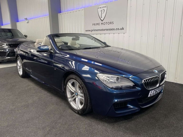 2013 BMW 6 Series 3.0 640d M Sport Convertible 2dr Diesel Auto Euro 5 (s/s) (313 ps) M SPORT  Con...