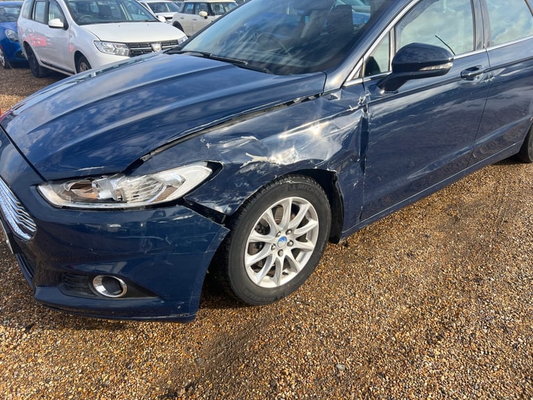 2015 FORD MONDEO ZETEC ECONETIC BLUE CAT N SALVAGE DAMAGED REPAIR 