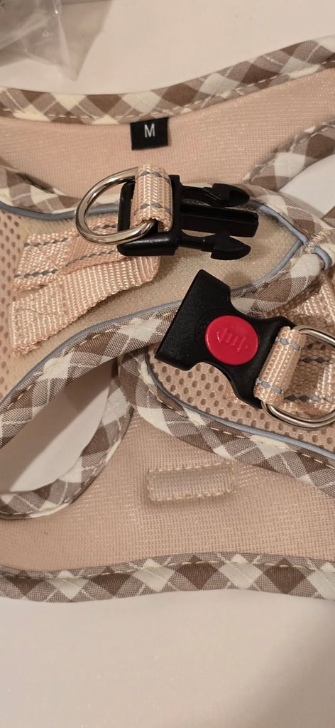 Dog harness and Leash. Size M