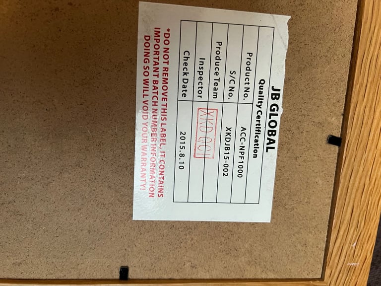 Large limited edition signed framed wildlife print picture