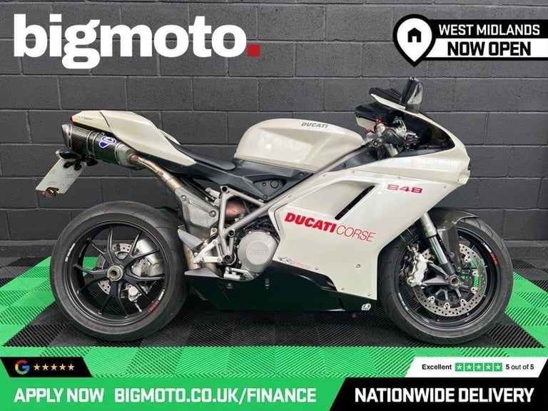 2010 10 DUCATI 848 FINANCE SPECIALISTS APPLY NOW