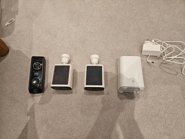 image for Eufy Doorbell (S330) and CCTV x2 (S220) with homebase