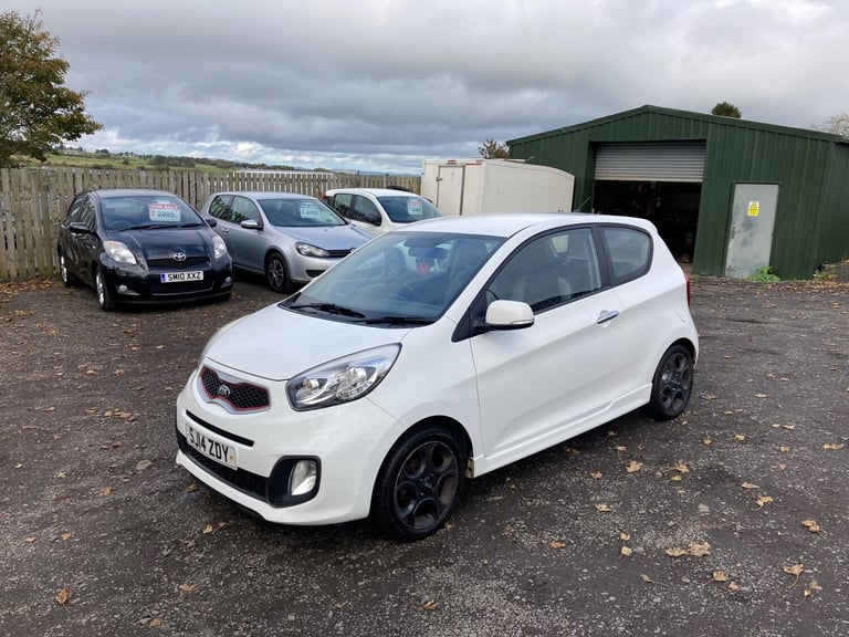 image for 2014 Kia Picanto 1.25 White EcoDynamics 3dr HATCHBACK Petrol Manual