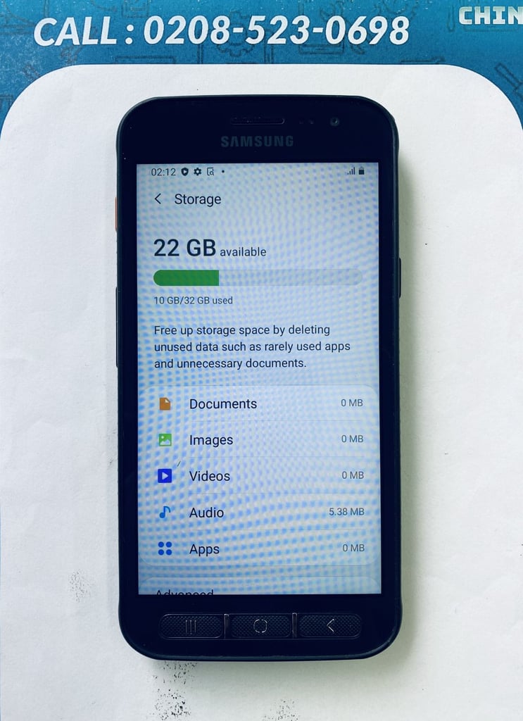 Samsung XCover 4S 32GB Storage 3GB RAM Unlocked Android Version 11 Good Working Condition