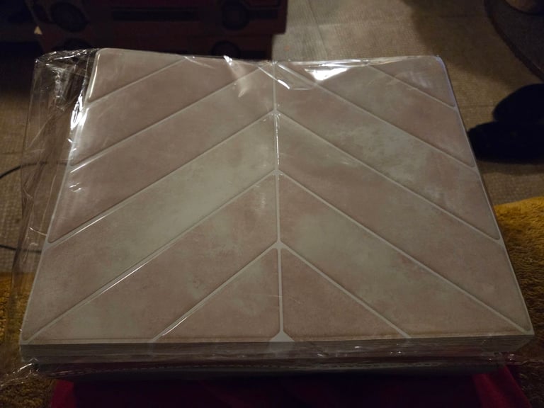 image for Pack of 2 Stick on wall tiles (30 tiles in each pack) 