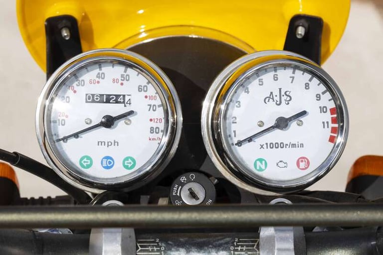 2018 AJS TEMPEST SK125-25A Tempest Scrambler 125 PETROL Manual