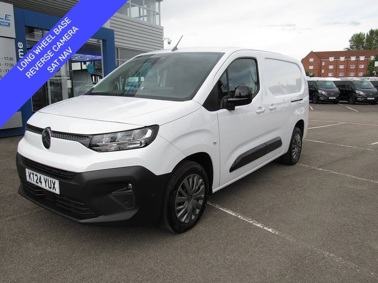 image for 2024 Citroen Berlingo BlueHDi 950 Driver XL LWB EURO 6 NEW SHAPE VAN 1.5 6dr Panel Van Manual Die...