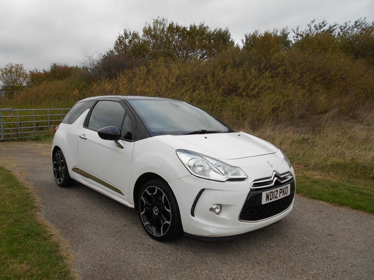 image for CITROEN DS3 DSTYLE+ 1.6 PETROL MANUAL HATCHBACK WHITE 2012 BARGAIN ONLY £1995 *LOOK* PX/DELIVERY