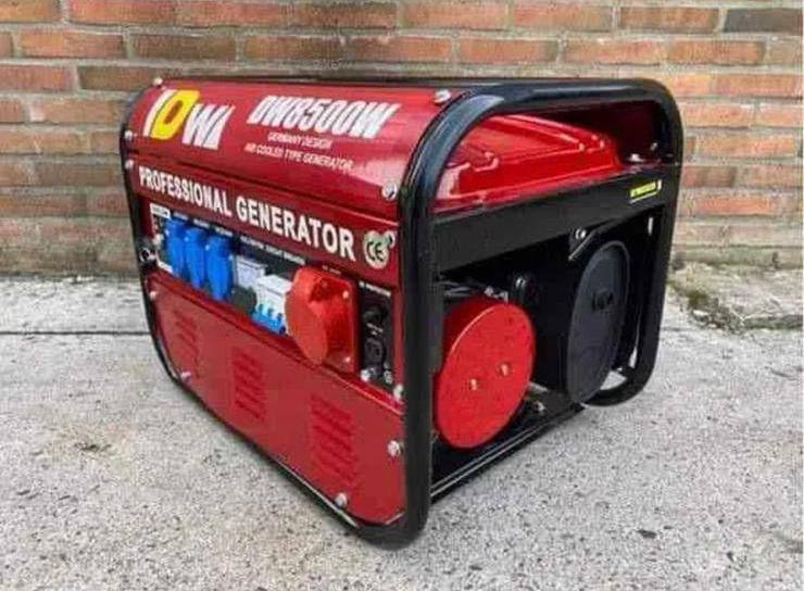 💥⚡ 🎁Brand NEW GERMAN 2022 Model ML8500 Silent Petrol Generator 8.5 KVA, With 6.5 HP for Sale