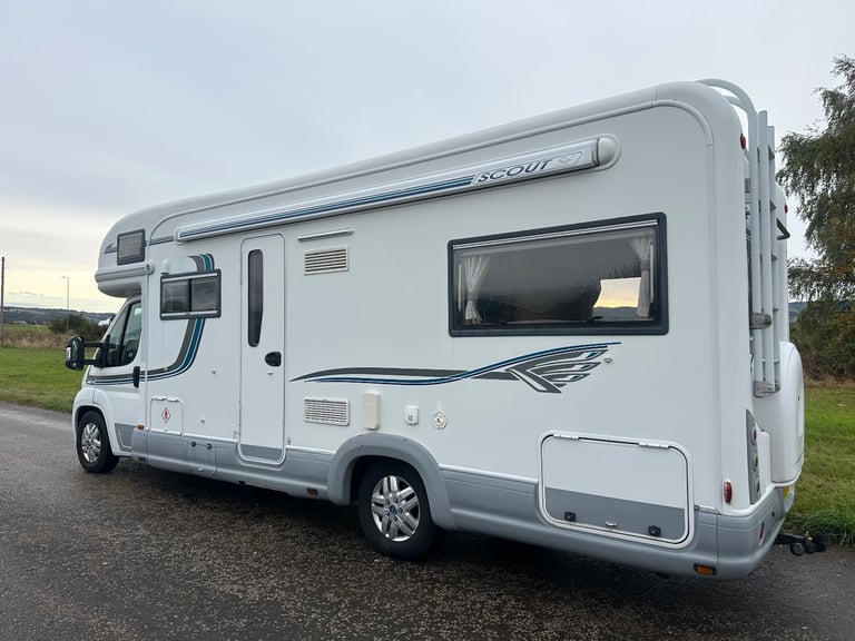 Motorhome autotrail scout se 6 berth u shape lounge 