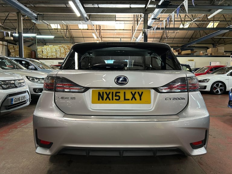 2015 Lexus CT 1.8 200h Advance CVT Euro 6 (s/s) 5dr HATCHBACK Petrol/Electric Hybrid Automatic