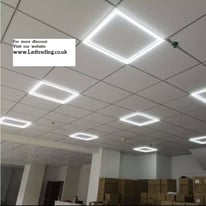 LED Edge Panel Light for Suspended ceiling 600mm x 600mm,48W