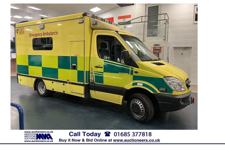 2012 Mercedes-Benz Sprinter 516 2.2CDI 163PS AUTO MACNEILLIE BODY AMBULANCE / CAMPER NA DIESEL Au...