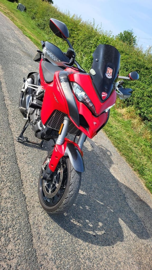 2018 18 DUCATI MULTISTRADA 1260 S DVT HIGH SPEC TOURER ADVENTURE HISTORY NEW MOT