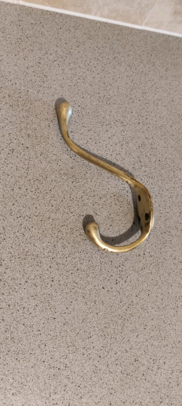 Brass hooks - Gumtree