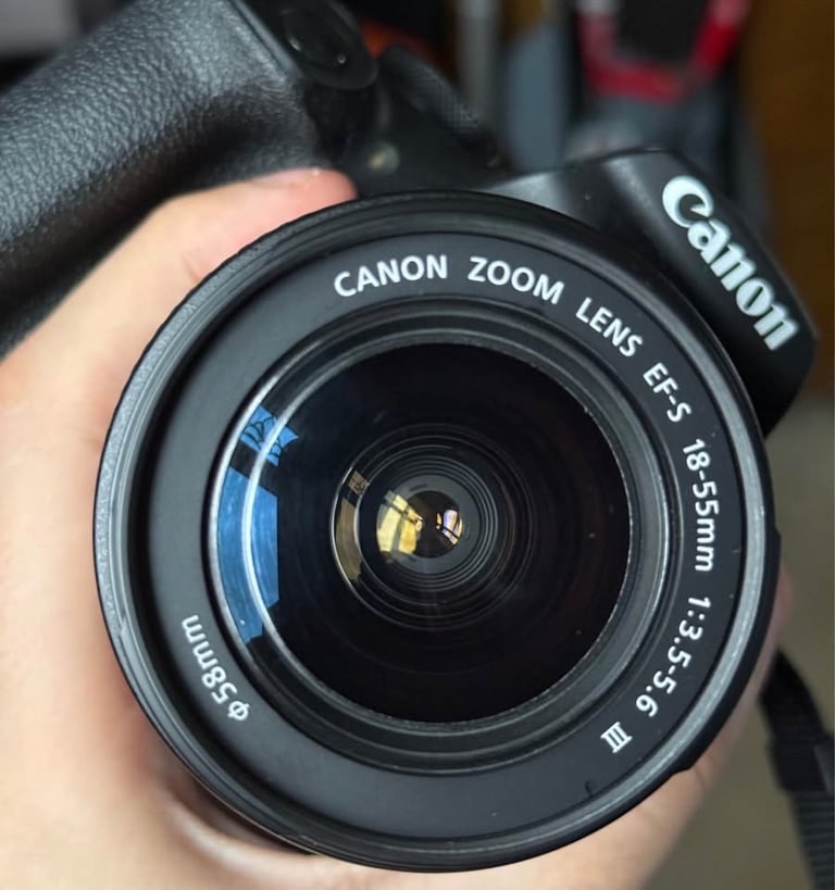 Canon EOS 2000D DSLR Camera Bundle - 18-55mm & 50mm STM Lenses + Bag + Charger