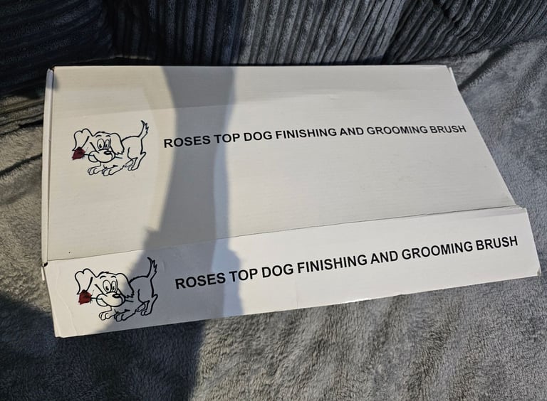 dog grooming and finishing brush 
