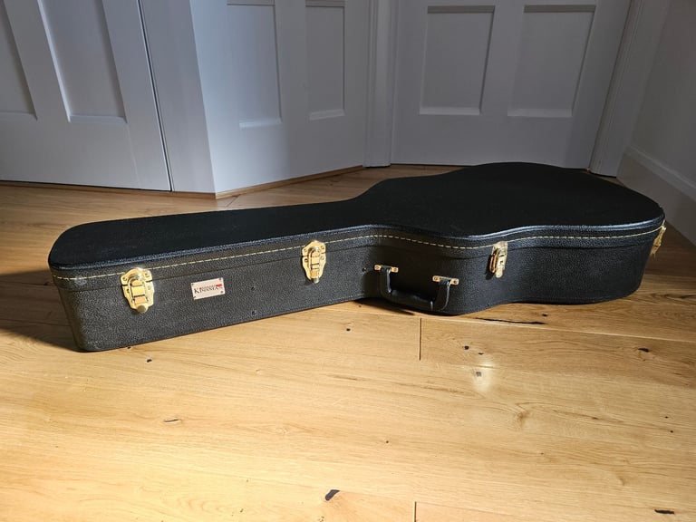 image for Kinsman Hardshell guitar case Dreadnought Western Guitar excellent condition