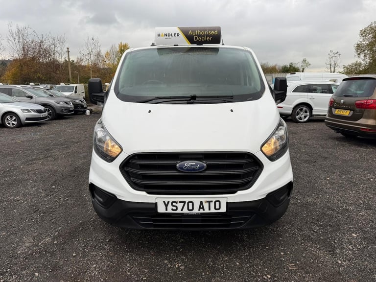 2020 Ford Transit Custom 2.0 EcoBlue 105ps Low Roof Leader Van, Euro 6, No VAT PANEL VAN Diesel M...
