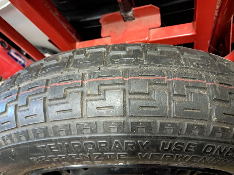 Fiat Panda new Spacesaver wheel From 61 plate never used