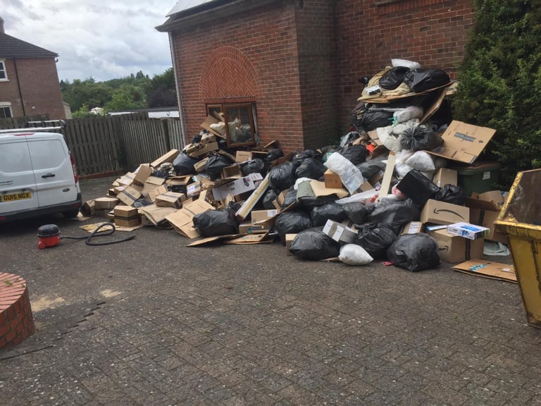 Rubbish collection waste collection house and office clearance garden clearance 