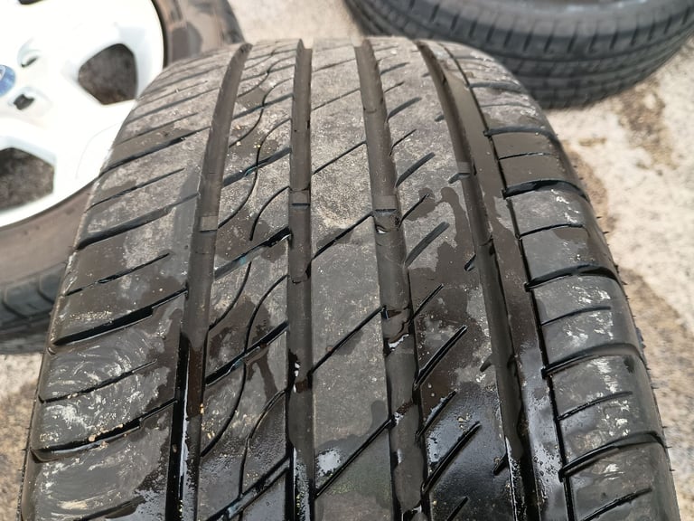 16" FORD WHEELS & 215 55 16" TYRES 5x108 FOCUS MONDEO C MAX CONNECT NOT ALLOYS