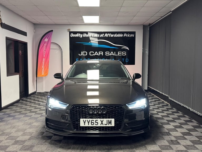2015 Audi A7 3.0 TDI Quattro 272 Black Edition 5dr S Tronic HATCHBACK DIESEL Automatic