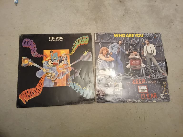 image for The Who. A quick one , who are you 12inch