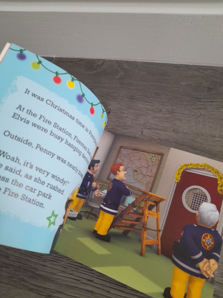 Children's Christmas books x 7 Disney Collection Topsy Tim Fireman Sam 