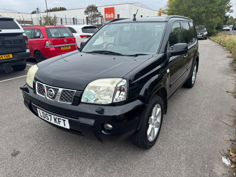 2007 Nissan X-Trail Aventura 2.2 DCI Black 