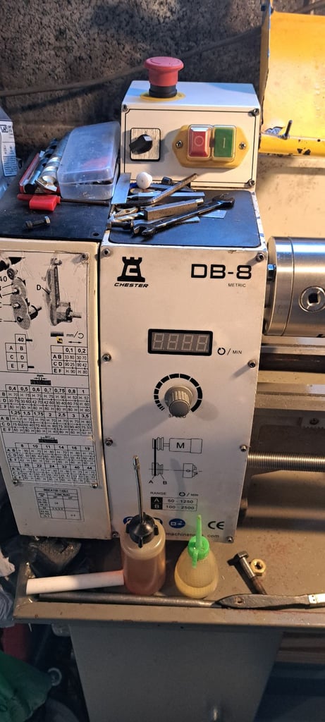 Chester DB8 lathe.