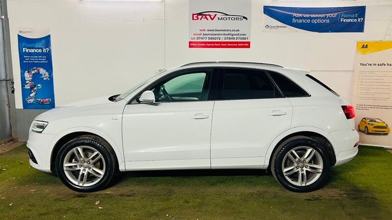 Audi Q3 2.0 TDI S line SUV 5dr Diesel Manual quattro Euro 5 (s/s) (140 ps)