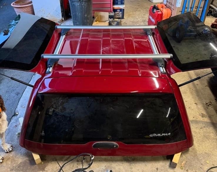 Ford Ranger Lucid Red Canopy