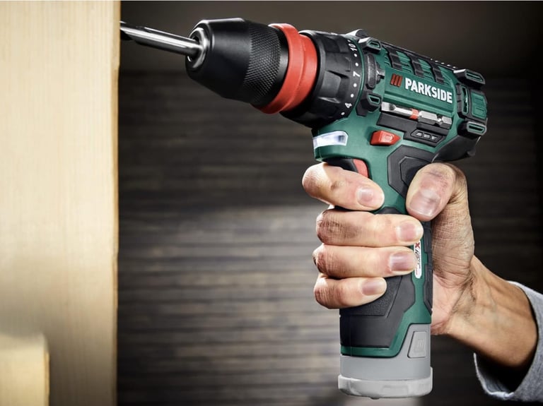 Brand New Parkside Cordless Drill 12V - Includes battery and charger and drill bits