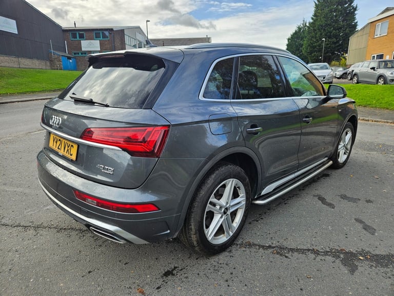 2021 21 AUDI Q5 40 TDI Quattro S Line 5dr S Tronic Damaged Salvage