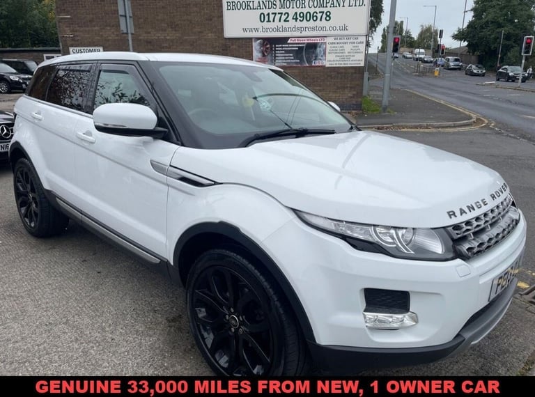 2013 Land Rover Range Rover Evoque 2.2 SD4 PRESTIGE AUTOMATIC 4WD 5DR SUV DIESEL 190  ESTATE Dies...