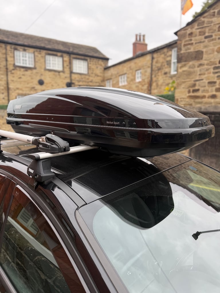 Thule motion sport 600 gloss black roof box