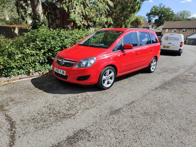 Vauxhall, ZAFIRA only 43k 7 seater, MPV, 2013, Manual, 1598 (cc), 5 doors