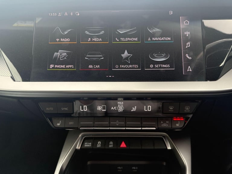  Audi A3 1.5 TFSI 35 Edition 1 Sportback 5dr Petrol S Tronic Euro 6 (s/s) (150 ps) Petrol Automatic