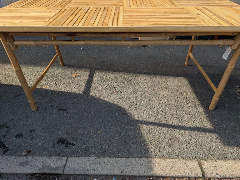 image for Brand new bamboo dining table 