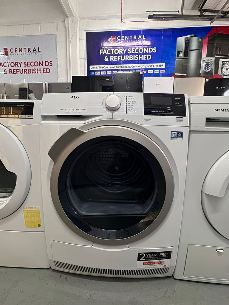 image for AEG 8 kg Heat Pump Tumble Dryer -Free Same Day Delivery