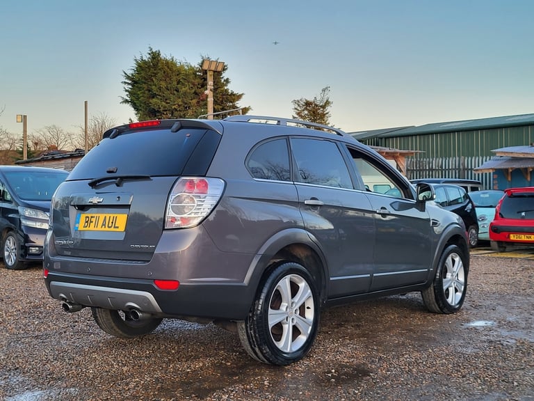 2011 CHEVROLET CAPTIVA 2.0 VCDi LTZ 5 DOOR 7 SEATER AUTOMATIC GREY