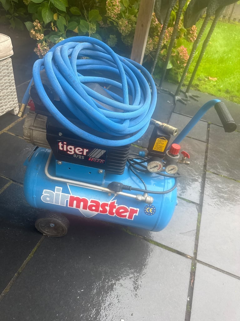 image for Air master tiger 8/25 air compressor 