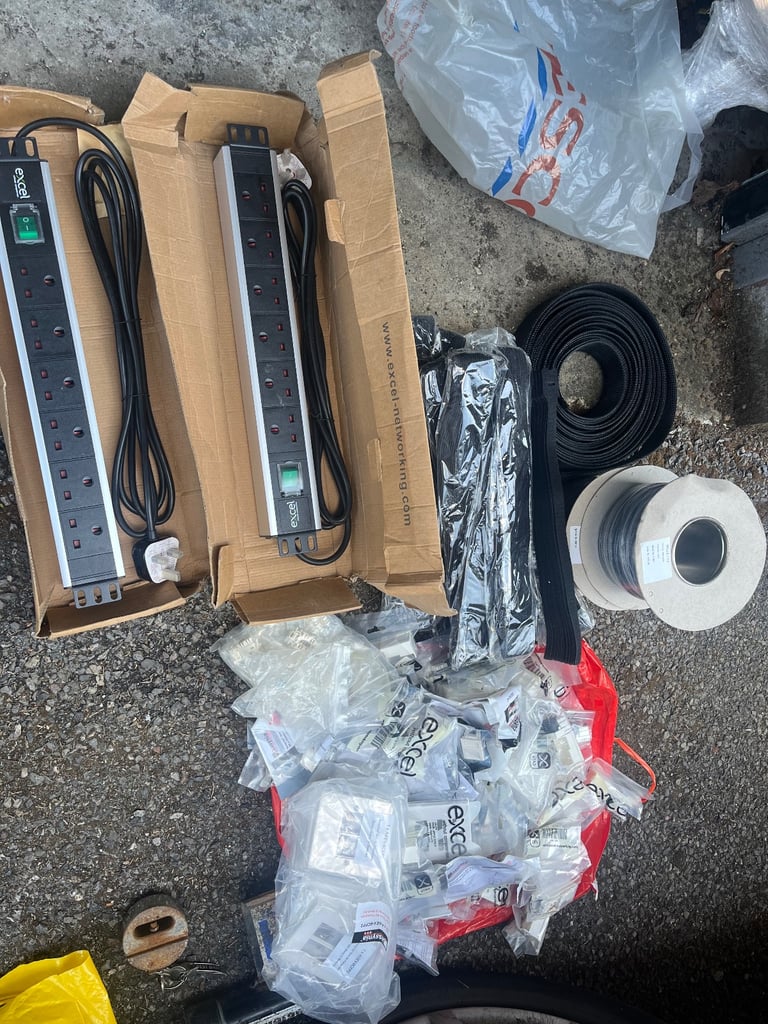 image for Job lot, networking accessories 